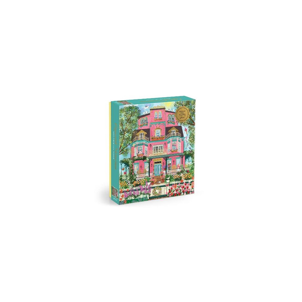 Produktbild för Joy Laforme Capeside Victorian 1000 Piece Foil Puzzle (bok, eng)