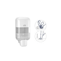 Produktbild för Dispenser TORK S5 tvål/handspr Mini vit