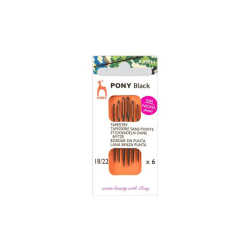 Pony Tapisserinål nr18-22 utan udd 30/fp