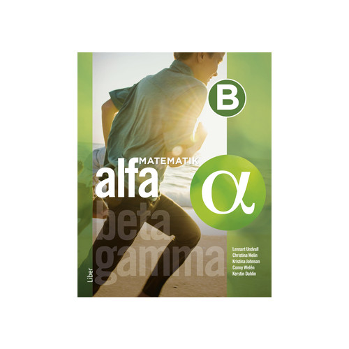Lennart Undvall Matematik Alfa B-boken (häftad)