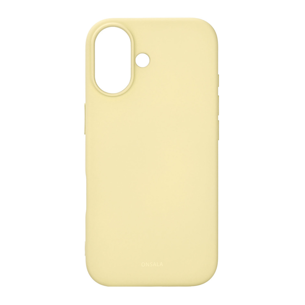 Produktbild för Back Sil Touch Recycled MagSerie iPhone 17 Lemon New