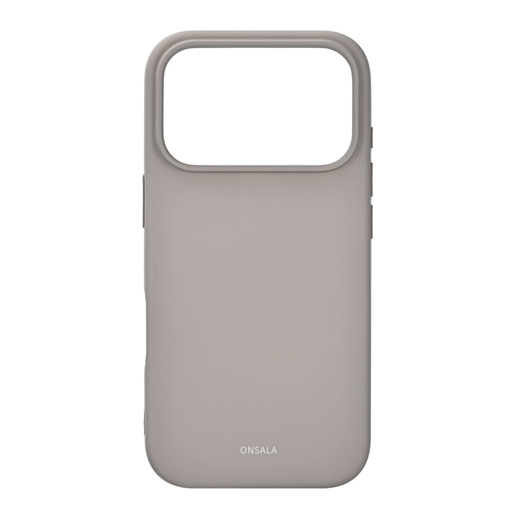 Produktbild för Back Sil Touch Recycled MagSerie iPhone 17 Pro Concrete