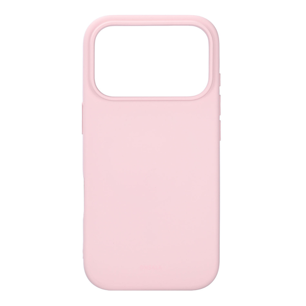 Produktbild för Back Sil Touch Recycled MagSerie iPhone 17 Pro Chalk Pink