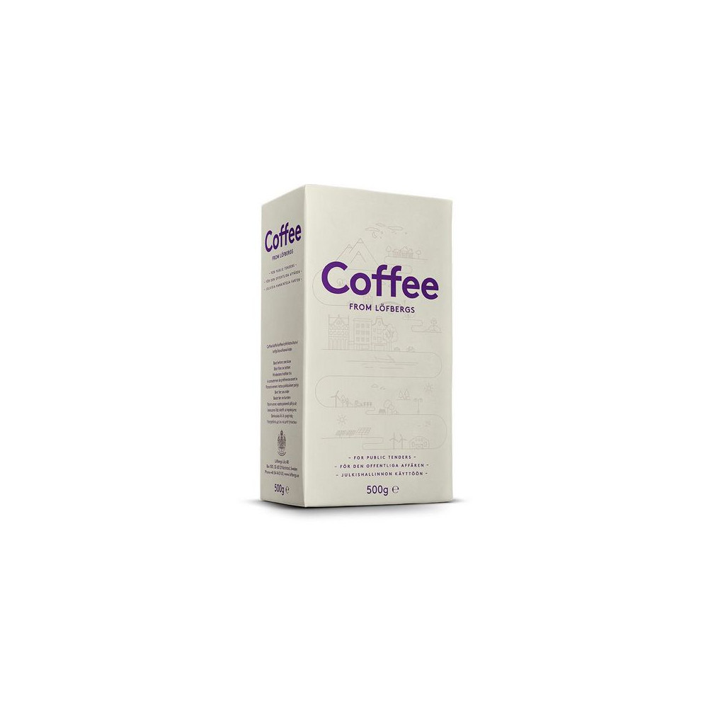 Produktbild för Kaffe LÖFBERGS Mellan Eko/FT Brygg 500g