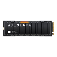 Produktbild för WD_BLACK SN850X NVMe SSD WDS100T2XHE - SSD - 1 TB - PCIe 4.0 x4 (NVMe)