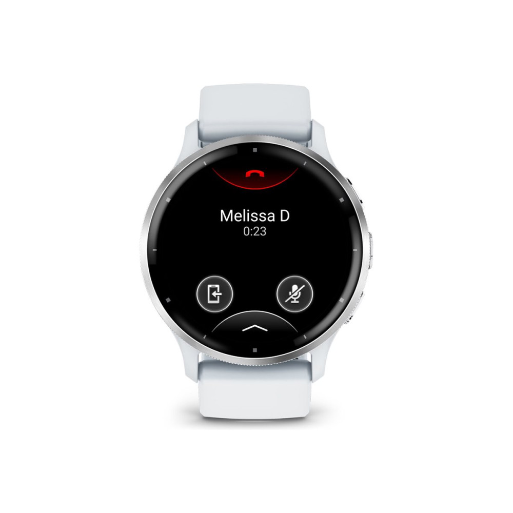 Produktbild för Garmin Venu 3 - whitestone fiberförstärkt polymer - smart klocka med band - 8 GB
