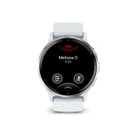 Produktbild för Garmin Venu 3 - whitestone fiberförstärkt polymer - smart klocka med band - 8 GB