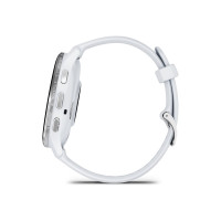 Produktbild för Garmin Venu 3 - whitestone fiberförstärkt polymer - smart klocka med band - 8 GB