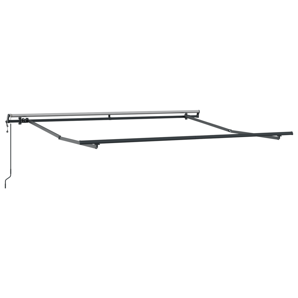 Produktbild för Utdragbar markis Flerfärgsdesign 300 x 250 cm Duk och Aluminium
