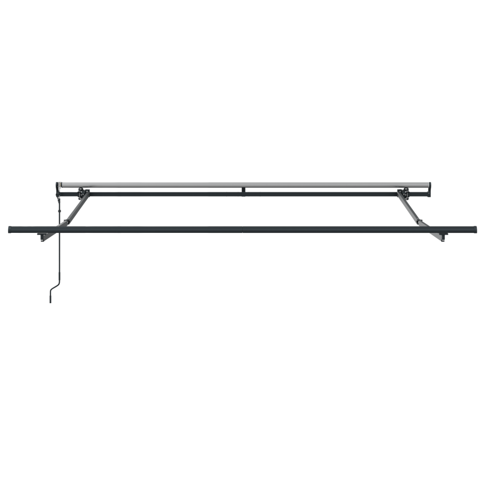 Produktbild för Utdragbar markis Flerfärgsdesign 300 x 250 cm Duk och Aluminium