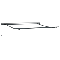 Produktbild för Utdragbar markis Flerfärgsdesign 350 x 250 cm