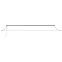 Produktbild för Markis Orange och Brunt 400 × 300 cm Polyester och metall