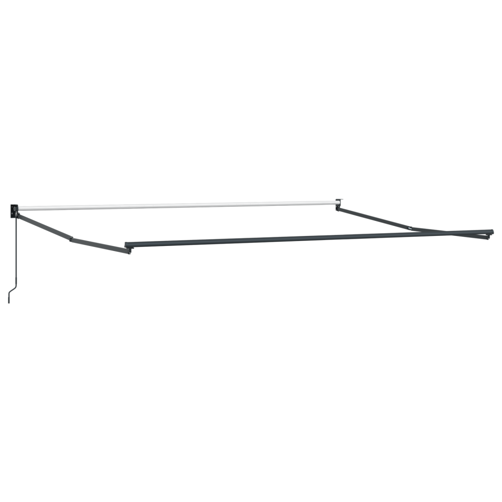 Produktbild för Utdragbar markis Gul och Orange 400 × 300 cm