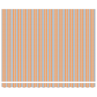 Produktbild för Utdragbar markis Flerfärgsdesign 400 × 300 cm Duk och Aluminium
