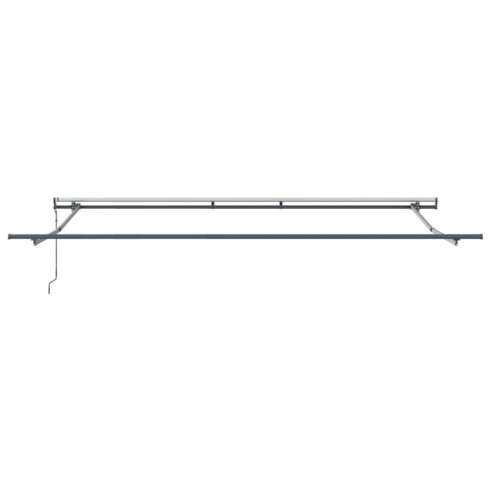 Produktbild för Utdragbar markis Flerfärgsdesign 400 × 300 cm Duk och Aluminium
