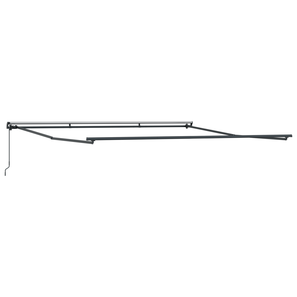 Produktbild för Utdragbar markis Flerfärgsdesign 450 × 350 cm
