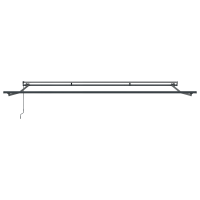 Produktbild för Utdragbar markis Flerfärgsdesign 450 × 350 cm