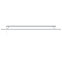 Produktbild för Utdragbar markis Röd och Svart 500 × 300 cm