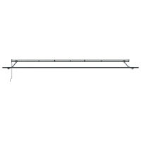 Produktbild för Utdragbar markis Flerfärgsdesign 600 × 350 cm Duk och Aluminium