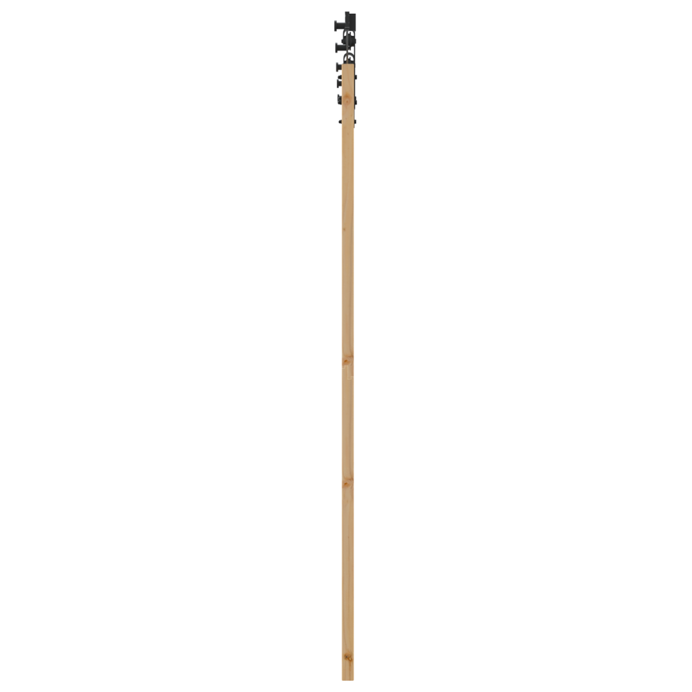 Produktbild för Skjutdörr ORKDAL Naturfärg 61 x 198,5 cm