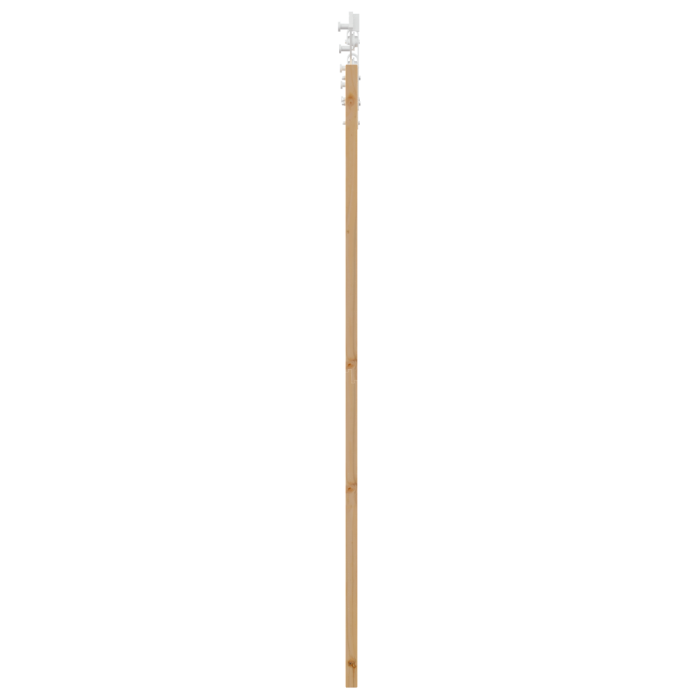 Produktbild för Skjutdörr ORKDAL Naturfärg 61 x 198,5 cm