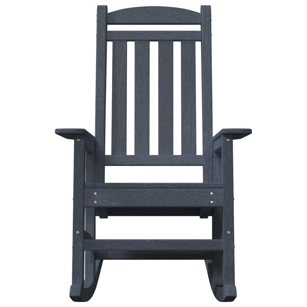 Produktbild för Gungstol 2 pcs Marinblå 92 x 70 x 108 cm polyeten