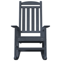 Produktbild för Gungstol 2 pcs Marinblå 92 x 70 x 108 cm polyeten