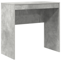 Produktbild för Skrivbord med låda med hylla med lagring 2 pcs Betonggrå