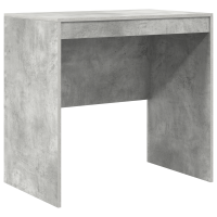 Produktbild för Skrivbord med låda med hylla med lagring 2 pcs Betonggrå