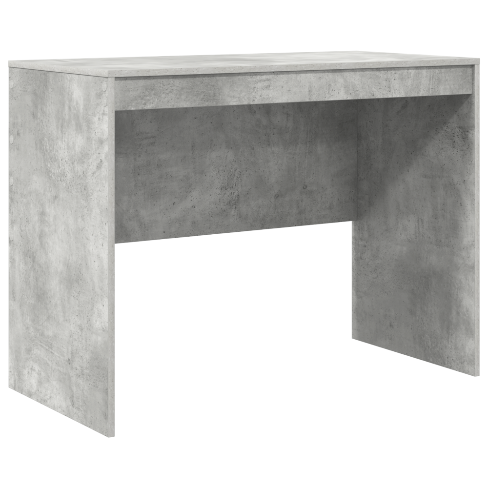 Produktbild för Skrivbord med låda 2 pcs Betonggrå