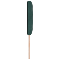 Produktbild för LED huvuddyna Mörkgrön 144 cm Sammet