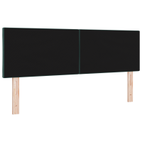 Produktbild för LED huvuddyna Mörkgrön 144 cm Sammet