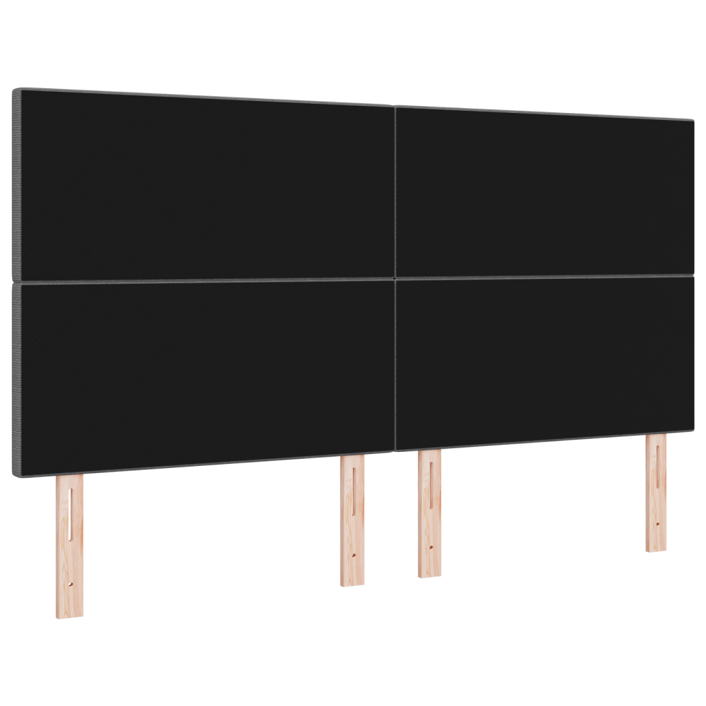 Produktbild för LED huvuddyna med LED-ljusslingor Ljusgrå 180 cm Kordread tyg
