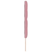 Produktbild för LED huvuddyna med LED-ljusslingor Rosa 160 cm Sammet