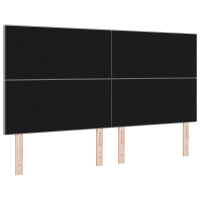 Produktbild för LED huvuddyna med LED-ljusslingor Ljusgrå 180 cm tyg