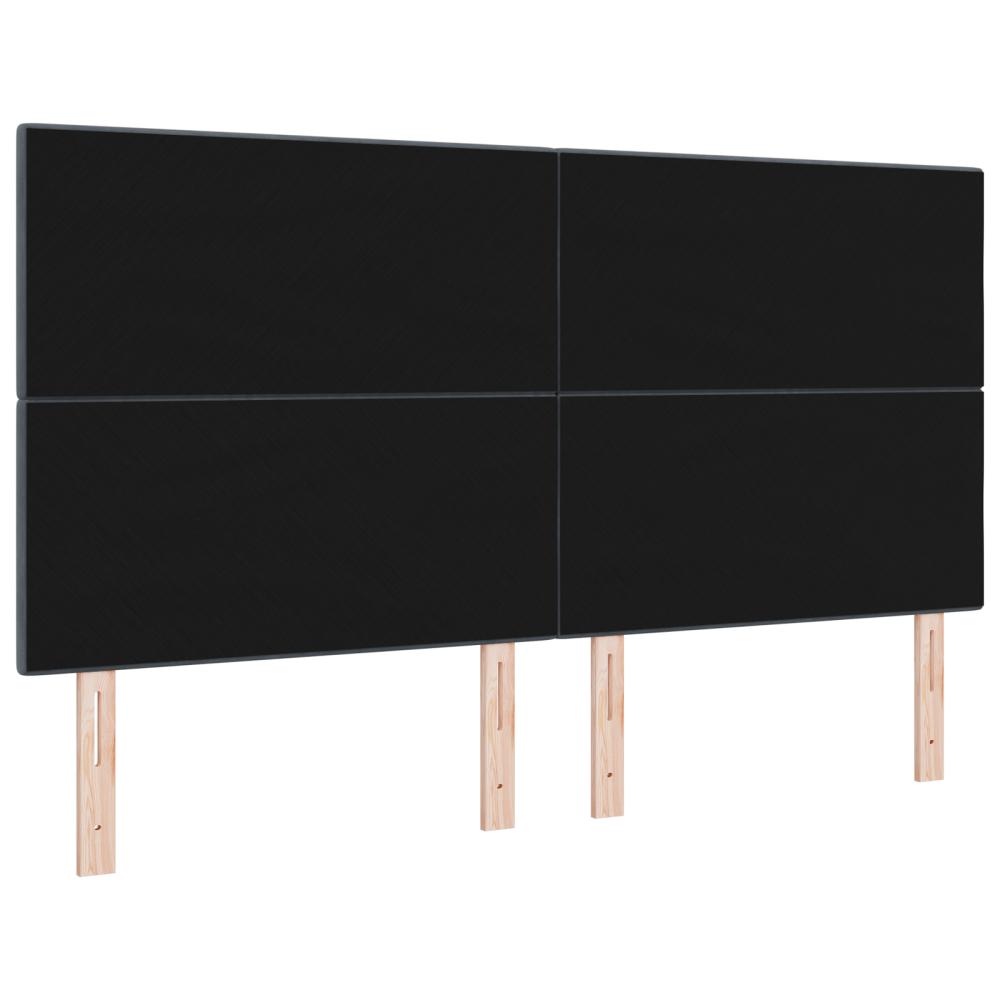 Produktbild för LED huvuddyna med LED-ljusslingor Grå 180 cm Sammet