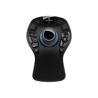Produktbild för 3Dconnexion SpaceMouse Pro Wireless - Bluetooth Edition - 3D-mus - 2.4 GHz, Bluetooth, USB-C