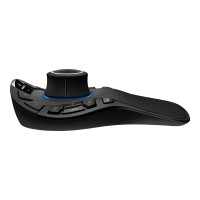 Produktbild för 3Dconnexion SpaceMouse Pro Wireless - Bluetooth Edition - 3D-mus - 2.4 GHz, Bluetooth, USB-C