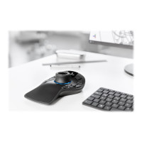 Produktbild för 3Dconnexion SpaceMouse Pro Wireless - Bluetooth Edition - 3D-mus - 2.4 GHz, Bluetooth, USB-C