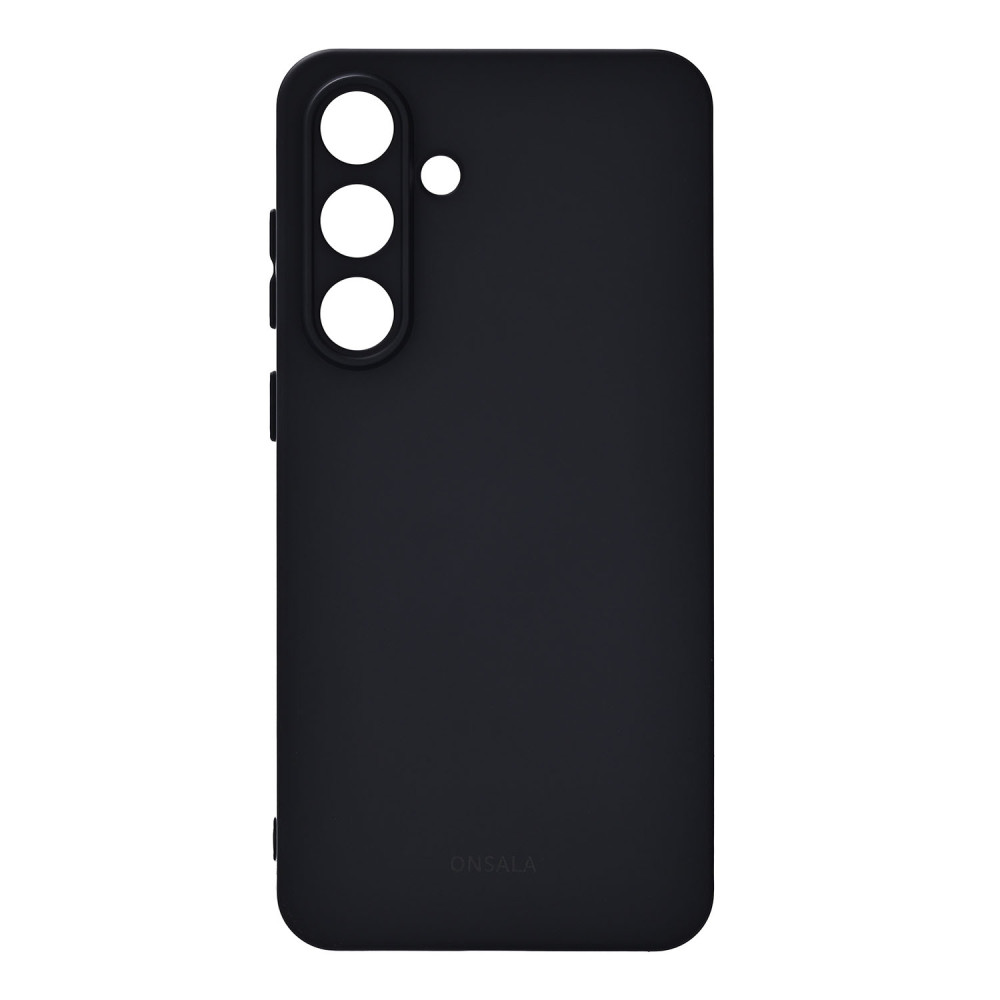 Produktbild för Back Silicone Touch Recycled Samsung Galaxy S25 FE 5G Black