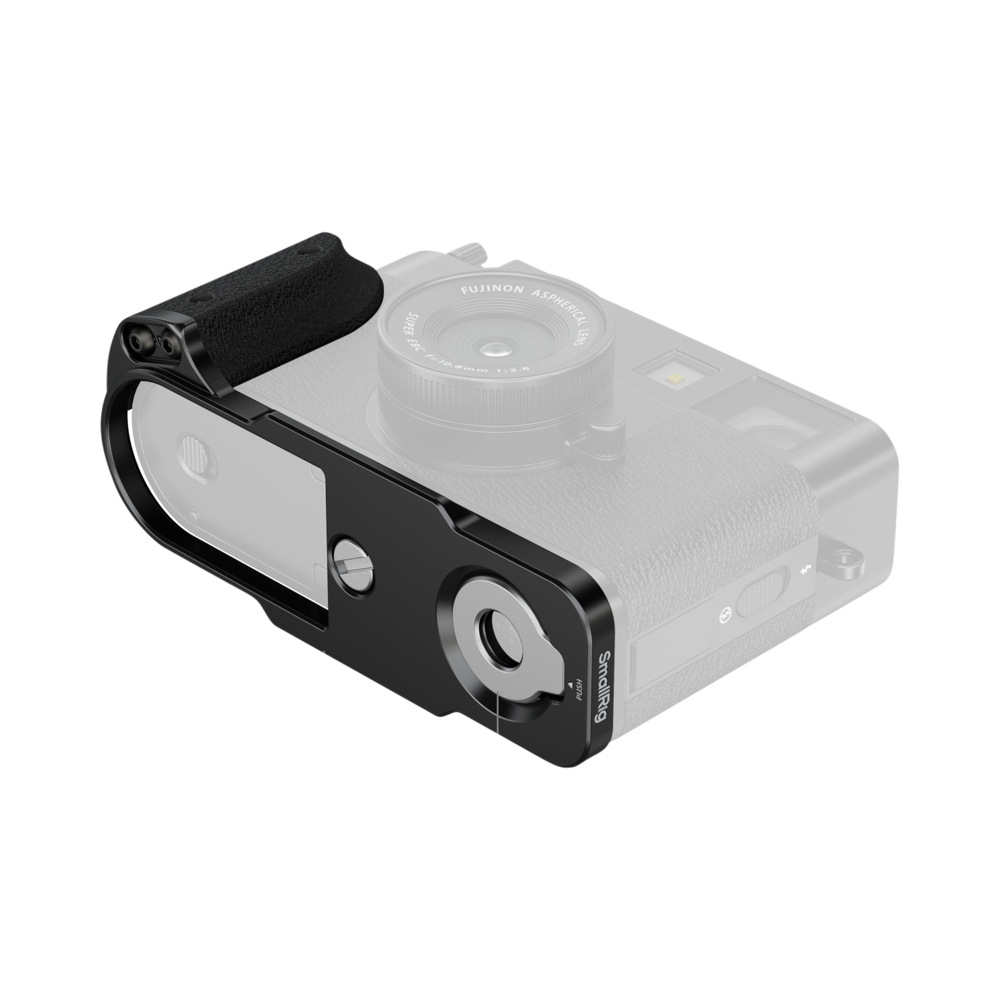 Produktbild för SmallRig 5332 L-Shaped Mount Plate with Silicone Handle for FUJIFILM X half Black