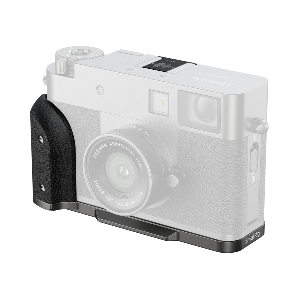 Produktbild för SmallRig 5217 L-Shaped Mount Plate with Silicone Handle for FUJIFILM X half Charcoal Silver
