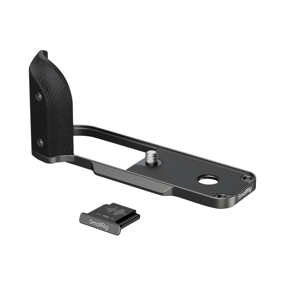 Produktbild för SmallRig 5217 L-Shaped Mount Plate with Silicone Handle for FUJIFILM X half Charcoal Silver
