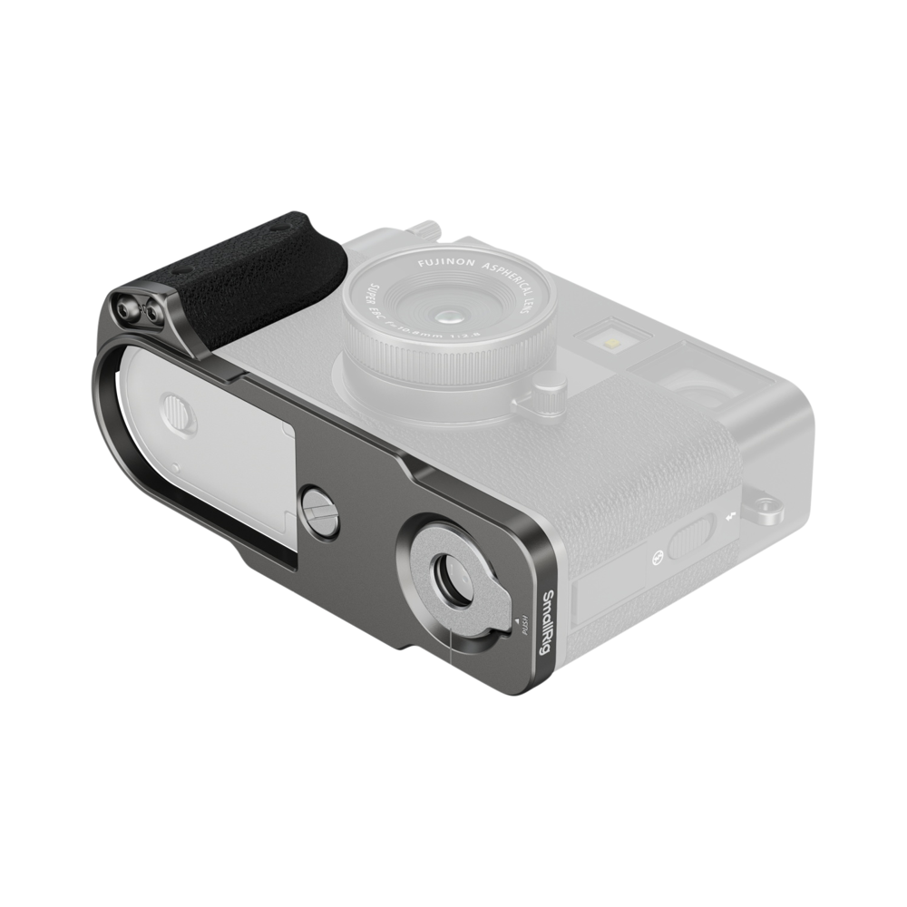 Produktbild för SmallRig 5217 L-Shaped Mount Plate with Silicone Handle for FUJIFILM X half Charcoal Silver