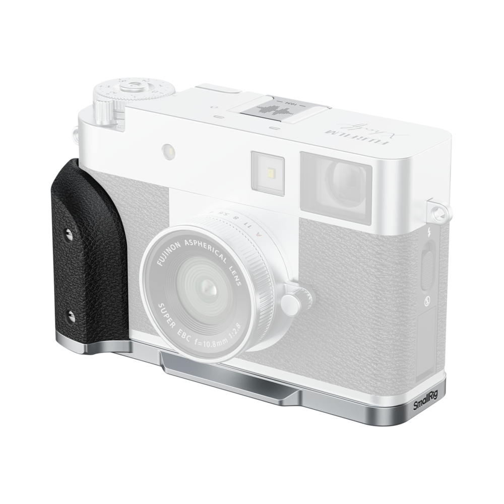 Produktbild för SmallRig 5216 L-Shaped Mount Plate with Silicone Handle for FUJIFILM X half Silver