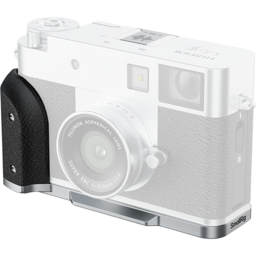 SMALLRIG SmallRig 5216 L-Shaped Mount Plate with Silicone Handle for FUJIFILM X half Silver