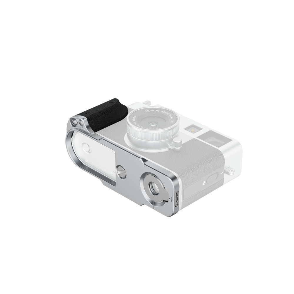 Produktbild för SmallRig 5216 L-Shaped Mount Plate with Silicone Handle for FUJIFILM X half Silver