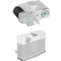 Produktbild för SmallRig 5216 L-Shaped Mount Plate with Silicone Handle for FUJIFILM X half Silver