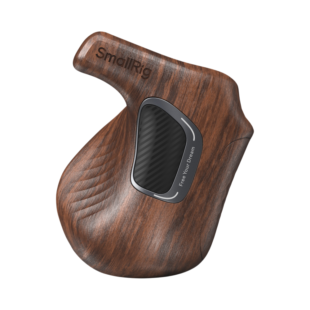 Produktbild för SmallRig 5192 ImageGrip Series Wooden Handle with NATO Clamp (Right Side)