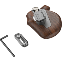 Produktbild för SmallRig 5192 ImageGrip Series Wooden Handle with NATO Clamp (Right Side)